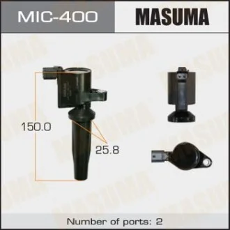 Котушка запалювання MAZDA 3 / LF-DE, L3-VE, L3-DE для MASUMA MIC400 фото товару
