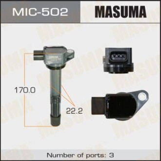 Катушка зажигания MASUMA MIC502 фото товара