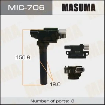 <strong>Катушка зажигания Suzuki SX4 / M16A Аналог MIC-705 MASUMA MIC706 (фото 1)</strong>