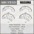 <strong>Колодка гальмівна барабанна MASUMA MK1510 (фото 1)</strong>