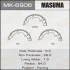 <strong>Колодка тормозная барабанная MASUMA MK6906 (фото 1)</strong>