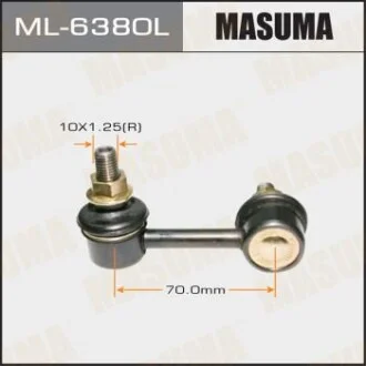 Стійка стабілізатора передній LH CIVIC/FD1, FD3 (ML-6380L) для MASUMA ML6380L фото товару