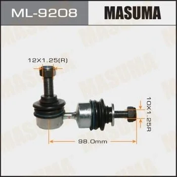 <strong>Стойка стабилизатора задн MAZDA 3 (11-) MASUMA ML9208 (фото 1)</strong>