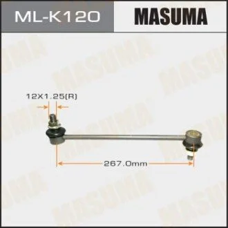 Стійка стабілізатора передня HYUNDAI, KIA/ TUCSON, SPORTAGE для MASUMA MLK120 фото товару