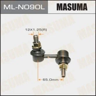 Стойка стабилизатора передняя левая Mitsubishi L200 (05-), Pajero Sport (07-) (M для MASUMA MLN090L фото товара