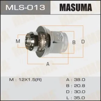 Гайка колеса для MASUMA MLS013 фото товару