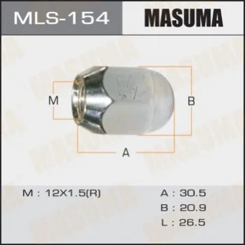<strong>Гайка колеса MASUMA MLS154 (фото 1)</strong>