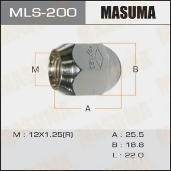 <strong>Гайка колеса MASUMA MLS200 (фото 1)</strong>
