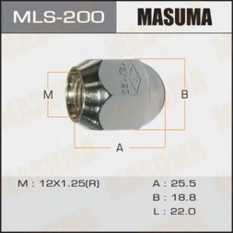 Гайка колеса для MASUMA MLS200 фото товару