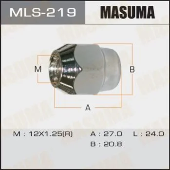 <strong>Гайка колеса MASUMA MLS219 (фото 1)</strong>