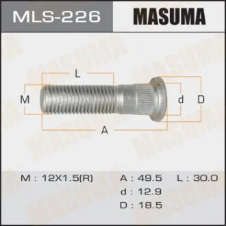 Шпилька колеса для Ford MASUMA MLS226 фото товару