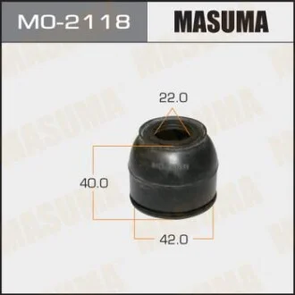 Пильовик опори кульовий 22х42х40 для MASUMA MO2118 фото товару