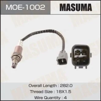 Датчик кисню (лямбда-зонд) Toyota Auris (08-11), Corolla (08-11), Hillux (05-), Land Cruiser (05-12) для MASUMA MOE1002 фото товару