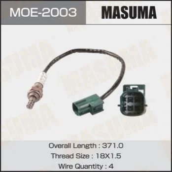<strong>Датчик кисню (лямбда-зонд) Nissan Murano (04-08), Primera (02-07), Teana (03-08), X-Trail (01-07) MASUMA MOE2003 (фото 1)</strong>