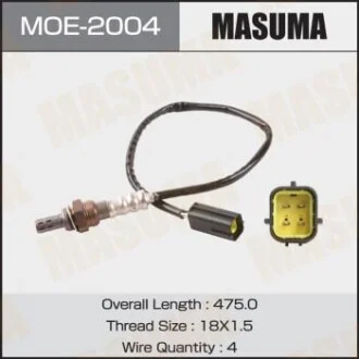 Датчик кисню (лямбда-зонд) Infinity FX35 (06-12) / Nissan Qashqai (06-13), X-Trail (07-14) для MASUMA MOE2004 фото товару