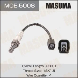 Датчик кислорода (лямбда-зонд) для MASUMA MOE5008 фото товара