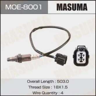 Датчик кислорода (лямбда-зонд) для MASUMA MOE8001 фото товара