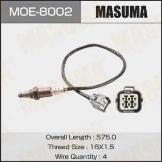 Датчик кисню (лямбда-зонд) Subaru Forester (07-10), Legacy (03-09) для MASUMA MOE8002 фото товару