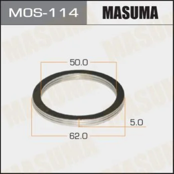 <strong>Кільце глушника графітове MASUMA MOS114 (фото 1)</strong>
