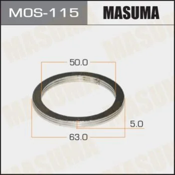 <strong>Кольцо глушителя графитовое MASUMA MOS115 (фото 1)</strong>