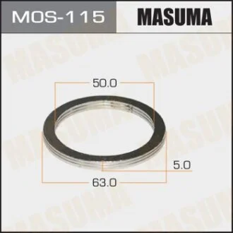 Кільце глушника графітове для MASUMA MOS115 фото товару