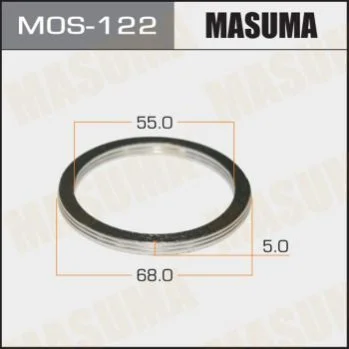 <strong>Кільце глушника графітове MASUMA MOS122 (фото 1)</strong>