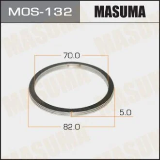 Кольцо глушителя (70x82x5) для MASUMA MOS132 фото товара