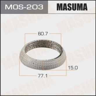Кільце глушника для MASUMA MOS203 фото товару