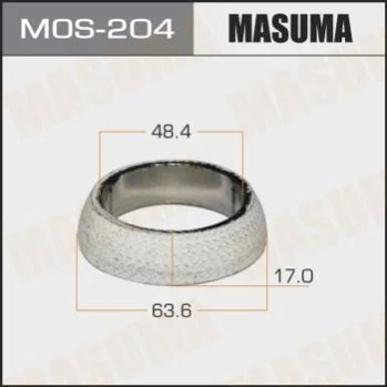 <strong>Кільце глушника MASUMA MOS204 (фото 1)</strong>