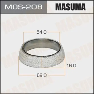 Кільце глушника для MASUMA MOS208 фото товару