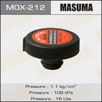Кришка радіатора Toyota 1.1 bar для MASUMA MOX212 фото товару