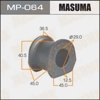 Втулка стабілізатора переднього Mitsubishi Pajero (-00) (Кратно 2 шт) Mas для MASUMA MP064 фото товару