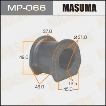 <strong>Втулка стабилизатора переднего Mitsubishi Pajero (-06) (Кратно 2 шт) MASUMA MP066 (фото 1)</strong>