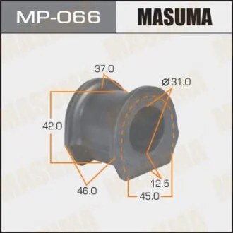 Втулка стабілізатора переднього Mitsubishi Pajero (-06) (Кратно 2 шт) для Mitsubishi MASUMA MP066 фото товару