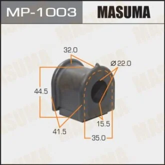 Втулка стабілізатора переднього Toyota Avensis (03-08), Corolla (02-07) (Кратно 2 шт) Masuma для MASUMA MP1003 фото товару