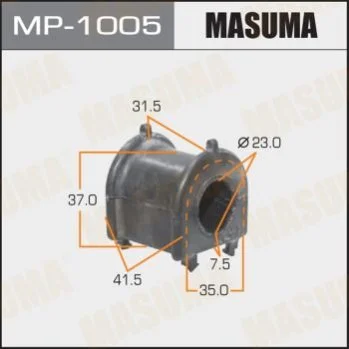 <strong>Втулка стабілізатора переднього Lexus RX 350 (06-09) (Кратно 2 шт) Masuma MASUMA MP1005 (фото 1)</strong>