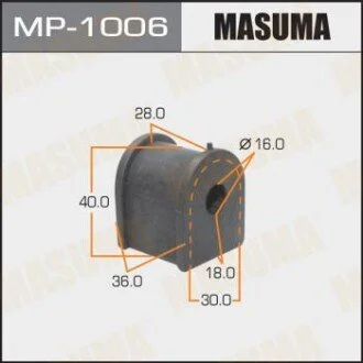 Втулка стабілізатора (Кратно 2) зад HARRIER/ACU30W, GSU30W для MASUMA MP1006 фото товару