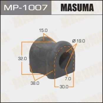 <strong>Втулка стабілізатора заднього Toyota Avensis (03-08) (Кратно 2 шт) Masum MASUMA MP1007 (фото 1)</strong>