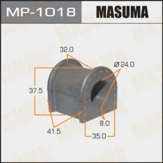 Втулка стабілізатора переднього Toyota Camry (01-) (Кратно 2 шт) Masuma для MASUMA MP1018 фото товару