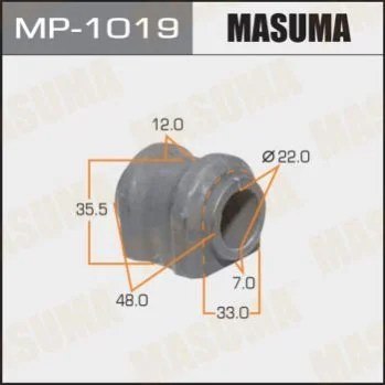 <strong>Втулка стабілізатора заднього Toyota RAV 4 (05-12) (Кратно 2 шт) Masuma MASUMA MP1019 (фото 1)</strong>