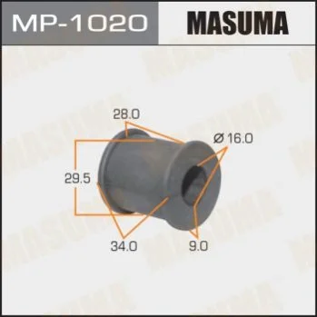 <strong>Втулка стабілізатора заднього Lexus RX 350 (03-08)/ Toyota Camry (01-06) (Кратно 2 шт) Masuma MASUMA MP1020 (фото 1)</strong>