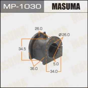<strong>Втулка стабилизатора переднего Mitsubishi Lancer (00-07), Outlander (03-09) (Кратно 2 шт) Masuma MASUMA MP1030 (фото 1)</strong>