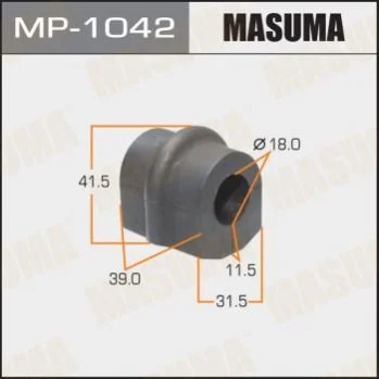 <strong>Втулка стабілізатора заднього Nissan X-Trail (00-07) (Кратно 2 шт) Masuma MASUMA MP1042 (фото 1)</strong>