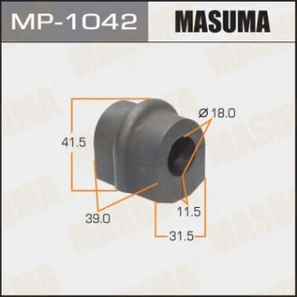 Втулка стабілізатора заднього Nissan X-Trail (00-07) (Кратно 2 шт) Masuma для MASUMA MP1042 фото товару