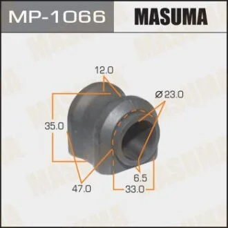 Втулка стабілізатора заднього Toyota RAV 4 (12-) (Кратно 2 шт) Masuma для MASUMA MP1066 фото товару