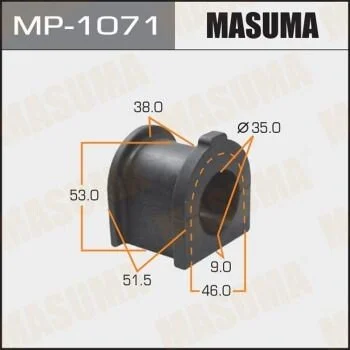 <strong>Втулка стабілізатора (Кратно 2) перед LAND CRUISER/ UZJ200, URJ202 07- MASUMA MP1071 (фото 1)</strong>