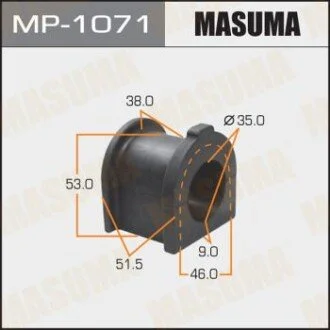 Втулка стабілізатора (Кратно 2) перед LAND CRUISER/ UZJ200, URJ202 07- для MASUMA MP1071 фото товару