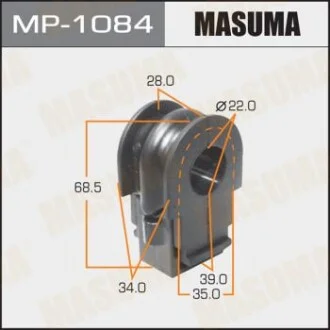 Втулка стабілізатора переднього Nissan Qashqai (15-), X-Trail (07-) (Кратно 2 шт) Masuma для MASUMA MP1084 фото товару