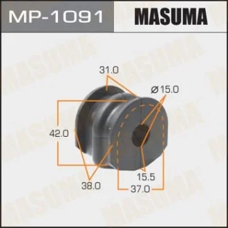 Втулка стабілізатора заднього Nissan X-Trail (07-14) (Кратно 2 шт) Masuma для MASUMA MP1091 фото товару