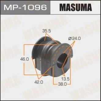 Втулка стабілізатора заднього Nissan Murano (10-15) (Кратно 2 шт) Masuma для MASUMA MP1096 фото товару